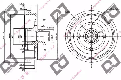 DJ PARTS BR1062 DJ PARTS BR1062